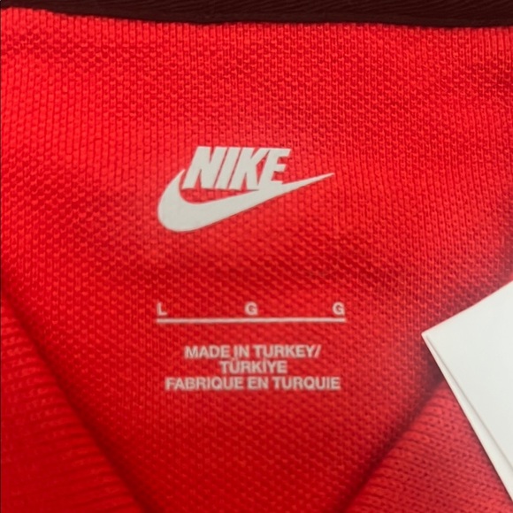 Nike Rugby Club Toulon Men's Red Polo Shirt Size Large - Picture 2 of 6